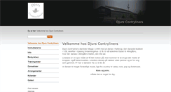 Desktop Screenshot of djurs-countryliners.dk